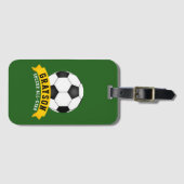 Fußball All-Star Gepäckanhänger (Vorderseite (Horizontal))