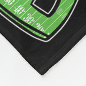 Fußball am Geburtstag des Jungen Fleecedecke (Ecke)