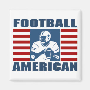 Fußball-Amerikanermagnet Magnet