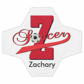 Fußball | Angepasst | Rot (Flach)