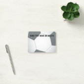 Fußball-Anmerkungen Personalizable Fußball-| Post-it Klebezettel (Büro)