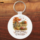 Fußball Anruf Schlüsselanhänger (Rückseite)