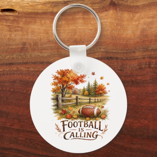 Fußball Anruf Schlüsselanhänger (Vorderseite)
