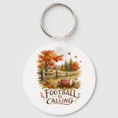 Fußball Anruf Schlüsselanhänger (Rückseite)