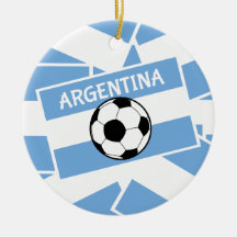 Fußball - Argentinische Flagge