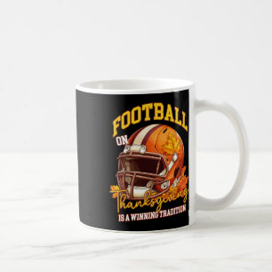 Fußball auf Erntedank Traditionen fallen Sportfahn Kaffeetasse