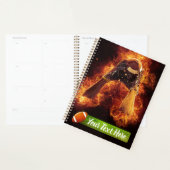 Fußball auf Feuer Planer (Anzeige)