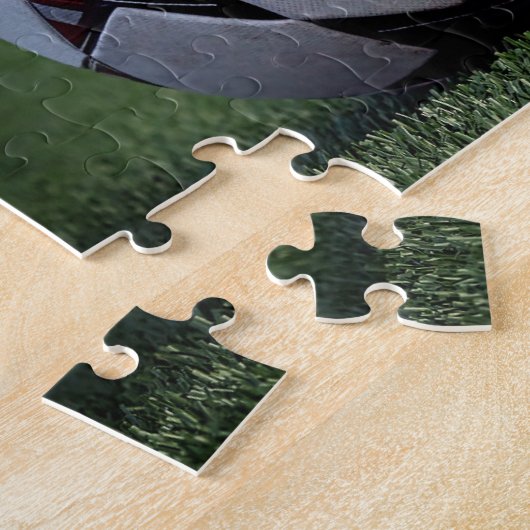 Fußball auf Gras Puzzle (Seite)