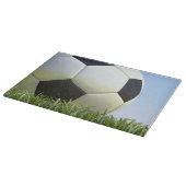 Fußball auf Gras Schneidebrett (Ecke)