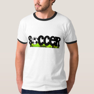 Fußball (auf Gras) T-Shirt