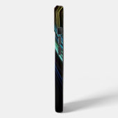 Fußball auf personalisiertem stilvollen Goldhinter Case-Mate iPhone Hülle (Rückseite / Links)