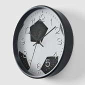 Fußball auf Weiß Uhr (Winkel)