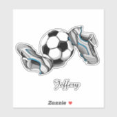 Fußball Aufkleber (Blatt)