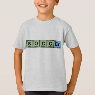 Fußball aus Elementen T-Shirt