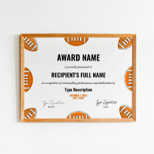 Fußball-Auszeichnung, MVP Poster