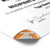 Fußball-Auszeichnung, MVP Poster (Ecke)