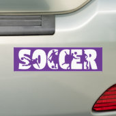 Fußball Auto  Autoaufkleber (Auf Auto)