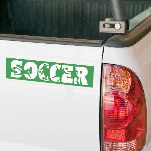 Fußball Auto  Autoaufkleber (Auf Lkw)
