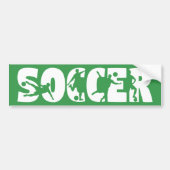 Fußball Auto  Autoaufkleber (Vorne)