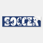 Fußball Auto Autoaufkleber (Vorne)