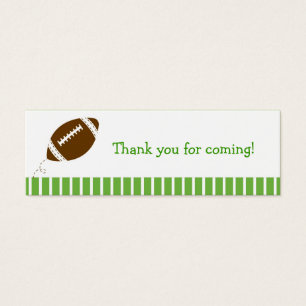 Fußball Baby Boy Goodie Bag Tags Gift Tags