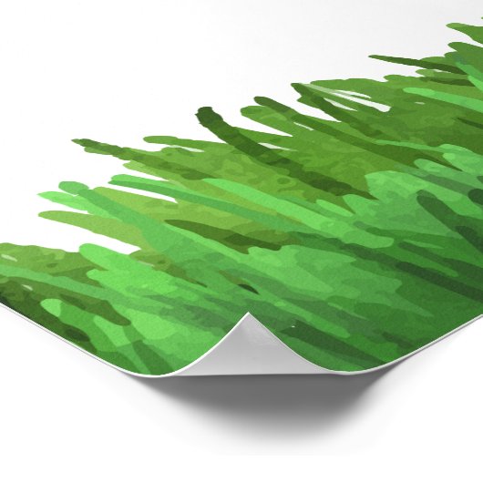 Fußball Baby Dusche Begrüßungsschildkröte Poster (Ecke)