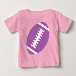 FUSSBALL BABY Lavender   Front Lila Football T-shirt