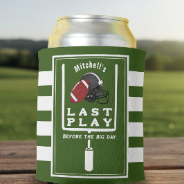 Fußball-Bachelor Party Letztes Spiel vor dem große Dosenkühler