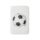 Fußball Badematte (Vorderseite Vertikal)