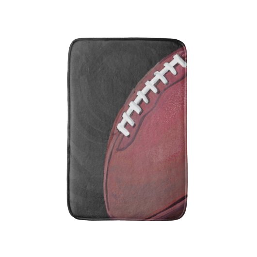 Fußball Badematte (Vorderseite Vertikal)