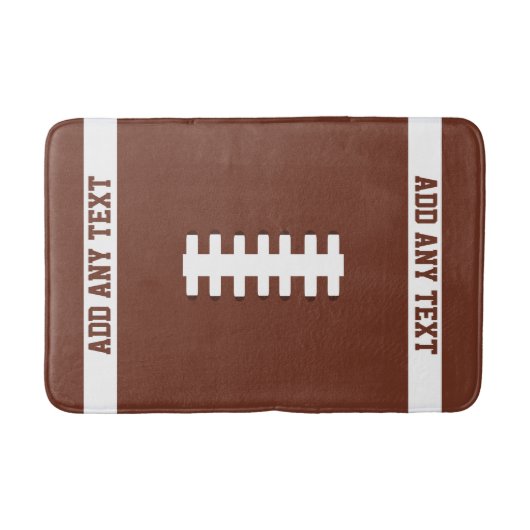 Fußball Badematte (Vorderseite)