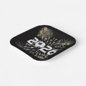 Fußball-Ball 2026 Silvester-Party Pappteller (Gewinkelt)