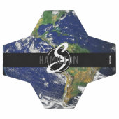 Fußball Ball American Flag Earth Monogram HAMbyWG (Flach)