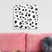 Fußball-Ball Art Leinwanddruck (Insitu (Wohnzimmer))