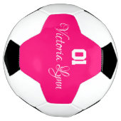 Fußball Ball Bright Pink für die Girly Girls (Gedreht)