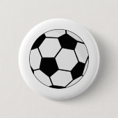 Fußball-Ball Button (Vorderseite)