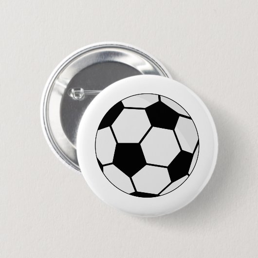 Fußball-Ball Button (Vorne & Hinten)