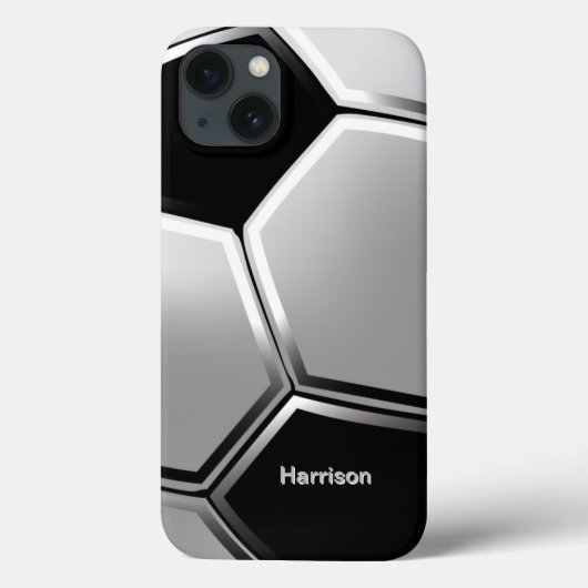 Fußball-Ball Case-Mate iPhone Hülle (Rückseite)