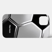 Fußball-Ball Case-Mate iPhone Hülle (Rückseite (Horizontal))