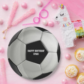Fußball Ball Custom Birthday Paper Plate Pappteller (Party)