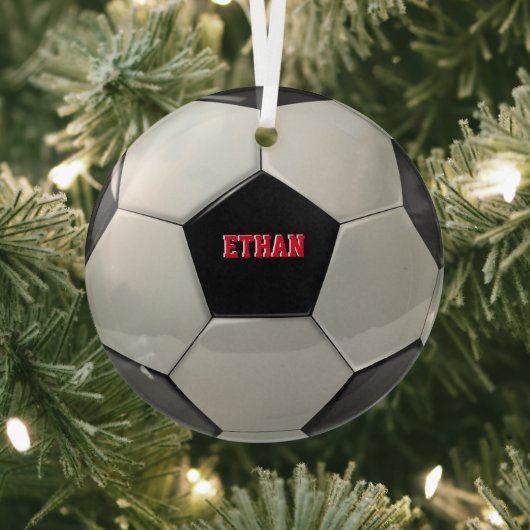 Fußball Ball Custom Tree Ornament (InSitu)