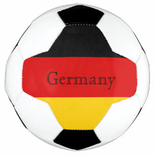 Fußball-Ball der deutschen Flagge Fußball