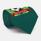 Fußball-Ball, der ein Krawatte (Gerollt)