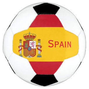 Fußball-Ball der spanischen Flagge Fußball
