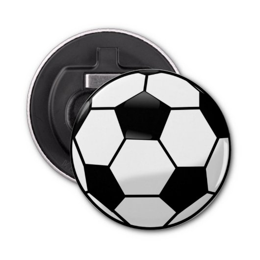Fußball-Ball-Flaschen-Öffner-Kühlschrankmagnet Flaschenöffner (Vorderseite)