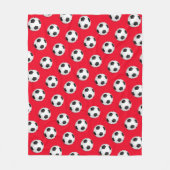 Fußball-Ball Fleece Blanket (Vorderseite)