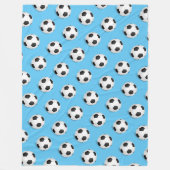 Fußball-Ball Fleece Blanket (Vorderseite)