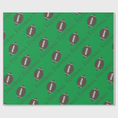 Fußball-Ball Geschenkpapier (Flach)