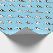 Fußball Ball Geschenkpapier Wrap Sportbote (Ecke)
