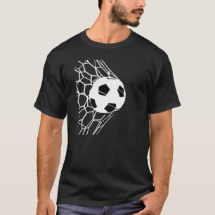 Fußball-Ball-Goal-Mens-T-Shirt T-Shirt